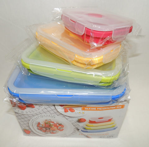 Collapsible Containers - Rectangle Set of Four