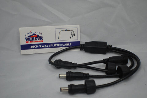 3 Way Splitter Cable 36cm