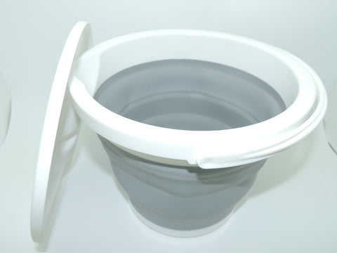 Collapsible Bucket with Handle & Lid - 5 Litre