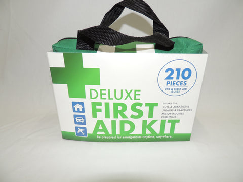 First Aid Kit - 210 Pieces