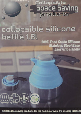 Collapsible Blue Kettle 1.8L